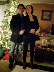 My girlfriend and I on New Years Eve. 